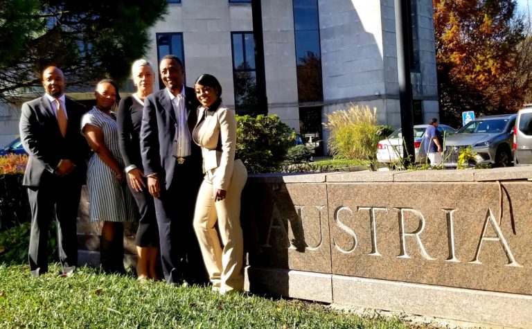 YAP’s National Violence Prevention & Community Safety Team Meets with Austrian Delegation